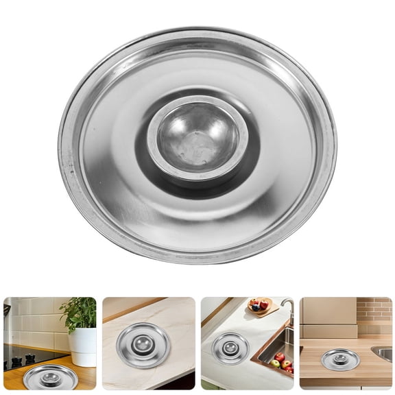 OULII Stainless Steel Universal Lid for Cooking Pot Mini Size Silver Multifunctional Kitchen Accessory 20cm
