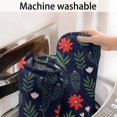 thumbnail image 5 of Pioneer Flower Floral Print Pattern Bathroom Rugs Mat, Non Slip Microfiber Bathroom Rug with Rubber Backing, Soft Mats for Bathroom Floor Tub Shower, 20"x32", 5 of 5