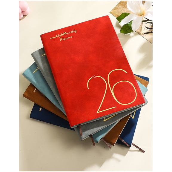 2025 Planner - Weekly and Monthly Planner , Hardcover 2025 Calendar Planner Book with Tabs, Inner Pocket, Perfect for Office Home School Supplies - A5 (8.2" x 5.6")