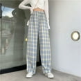 thumbnail image 1 of Pantalones a cuadros de cintura alta, pantalones a cuadros para mujer, pantalones a cuadros holgados, pantalones a cuadros casuales para mujer, optimizados para la excelencia, 1 of 1