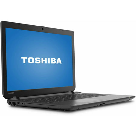 Toshiba Jet Black 15.6" Satellite C55-B5240X Laptop PC with Intel Celeron N2840 Processor, 4GB Memory, 500GB Hard Drive and Windows 10 Home
