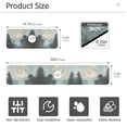 thumbnail image 3 of Yayeee Faucet Mat for Kitchen Sink 14.7" Diatomite Long Splash Guard Pad, Moon and House, 3 of 7
