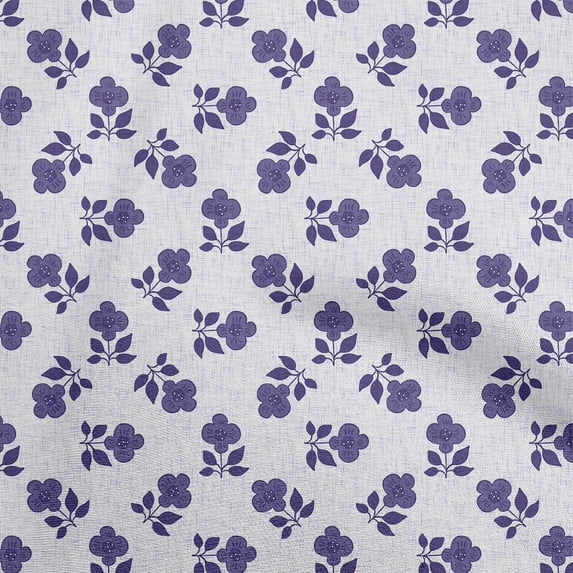 oneOone Rayon Light Gray Fabric Block Craft Projects Decor Fabric Printed By The Yard 56 Inch Wide-SO