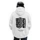 thumbnail image 5 of MHFRRA Sudaderas y Sudaderas para Hombre, Suéter Informal con Estampado, Sudadera con Capucha y Forro Cómodo para Uso Diario En Otoño E Invierno Blanco, 5 of 5