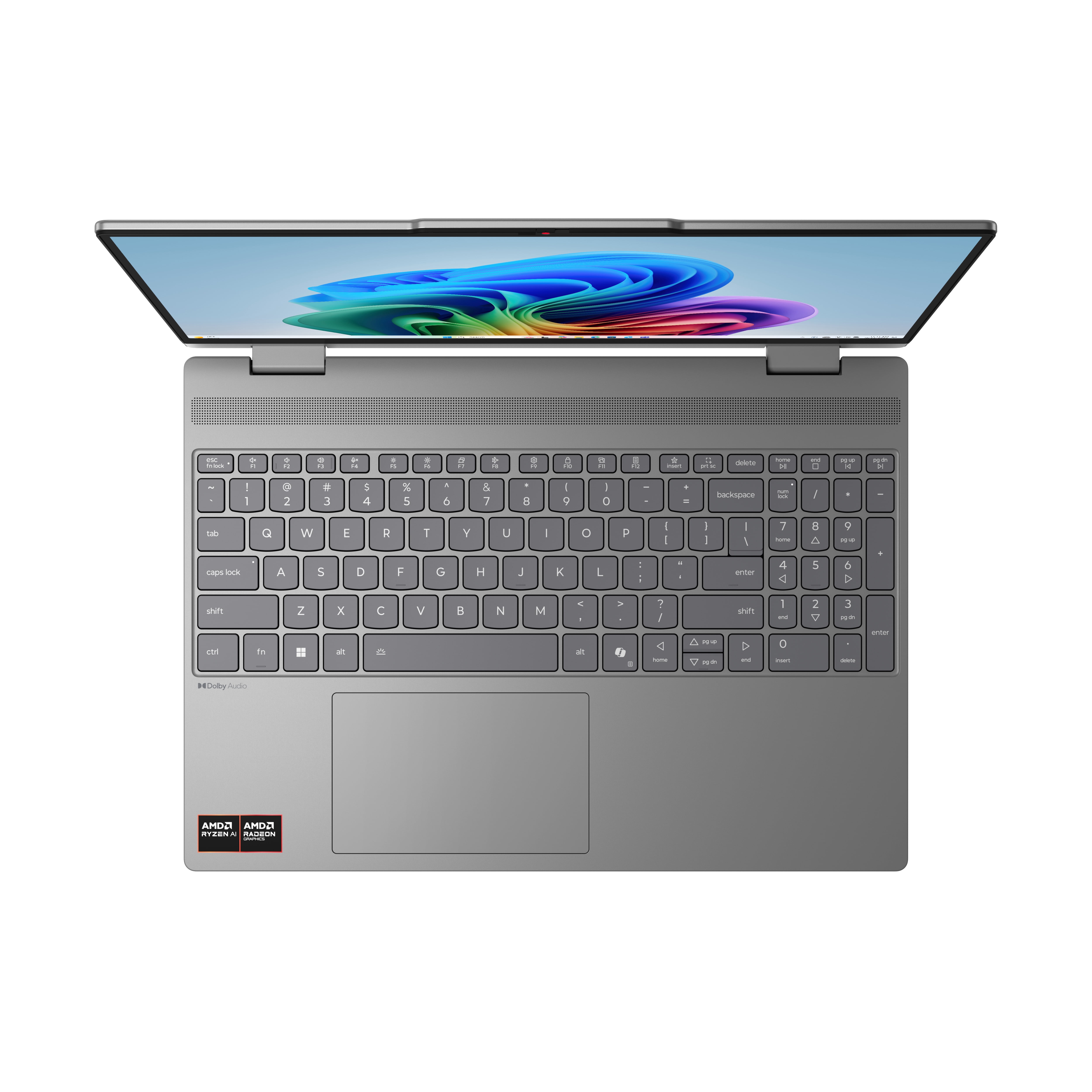 Lenovo IdeaPad 5a 2-in-1 15" Laptop, Touchscreen, AMD Ryzen AI 7 445, 16GB RAM, 1TB SSD, Luna Grey - 3 Months of Microsoft 365 Personal included