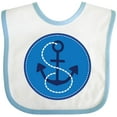 thumbnail image 3 of Inktastic Nautical Anchor Sailing Boys or Girls Baby Bib, 3 of 4