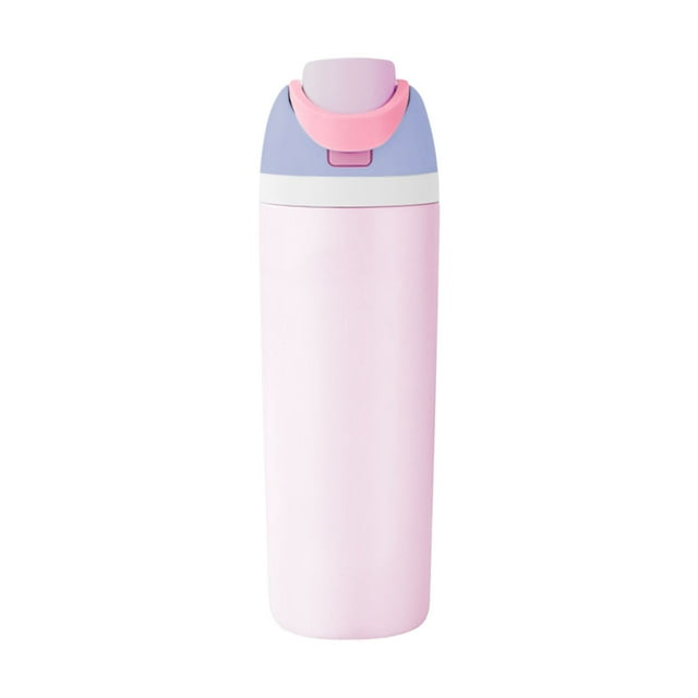 Prix Réduit Bouteilles d'Eau en Verre en Acier Inoxydable! Bouteille d'Eau de Sport Owala 24Oz Aa, Freesip 24 Oz Bleu Bouteille d'Eau en Acier Inoxydable Isolée avec Couvercle Isolé Inox