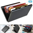 thumbnail image 2 of Lubelski Credit Card Holder Smooth Surface Protective Lightweight RFID Blocking Credit Card Holder for Business Card, 2 of 8