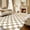 Beige & White, variant on UNTIMATY 8'x10' Area Rugs for Living Room, Large Shag Fluffy Rug Checkered Carpet, Beige & White