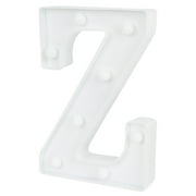 Illumify White LED Marquee Letter Z Sign - 8 3/4" - 1 count box