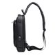 thumbnail image 4 of Mochila Bolso bandolera para hombre con candado, bolso de pecho antirrobo impermeable con puerto de Meterk Mochila, 4 of 7