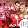 thumbnail image 2 of RyanK Valentine'S Day Gifts 24pcs P-ink Valentine's Day Wooden Ornaments Hanging Valentine's Day Tree Ornaments Decorative Heart Shape For Valentine's Day Gift Atmosphered Decoration, 2 of 6