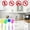 Blue, variant on Ohmyroo Retractable Stainless Steel Fly Swatter 29.53 Inch Heavy Duty Plastic Paddle Manual Pest Control Tool For Home Office And Camping