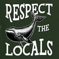 thumbnail image 6 of Wild Bobby Respect The Locals Save Our Oceans Whale Animal Lover Men Graphic Tank Top, Forest Green, Small, 6 of 6