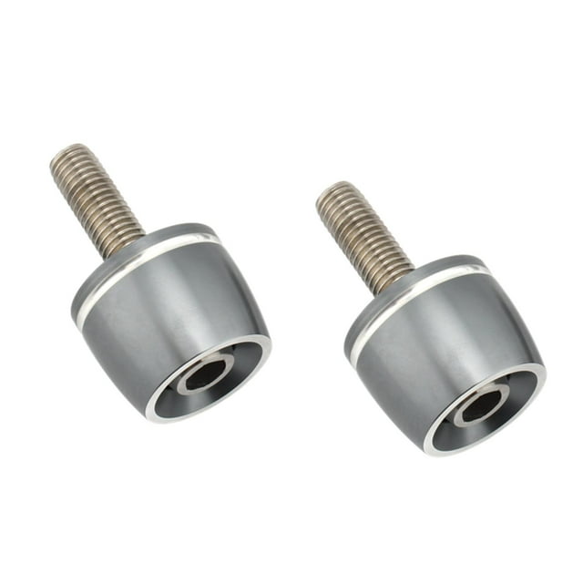 1 par de extremos de manillar para motocicleta, tapones para manillar, aptos para extremos de manillar para Titanio Titanium Zulema enchufe del manillar de la motocicleta