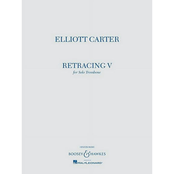 Retracing V : For Solo Trombone (Paperback)