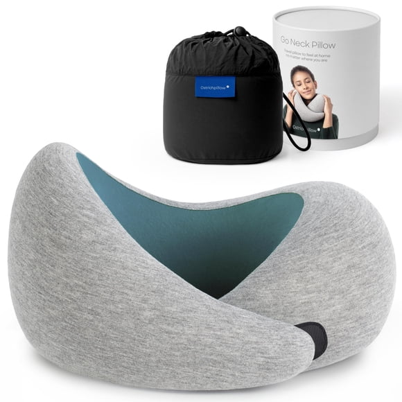 Almohada cervical OSTRICH PILLOW Go Premium Memory Foam Travel