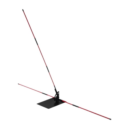 lacooooppia Golf Alignment Sticks and Angle Holder Training Aid Backyard Accessories Practical Men Women Professional Golf Swing Trainers Red