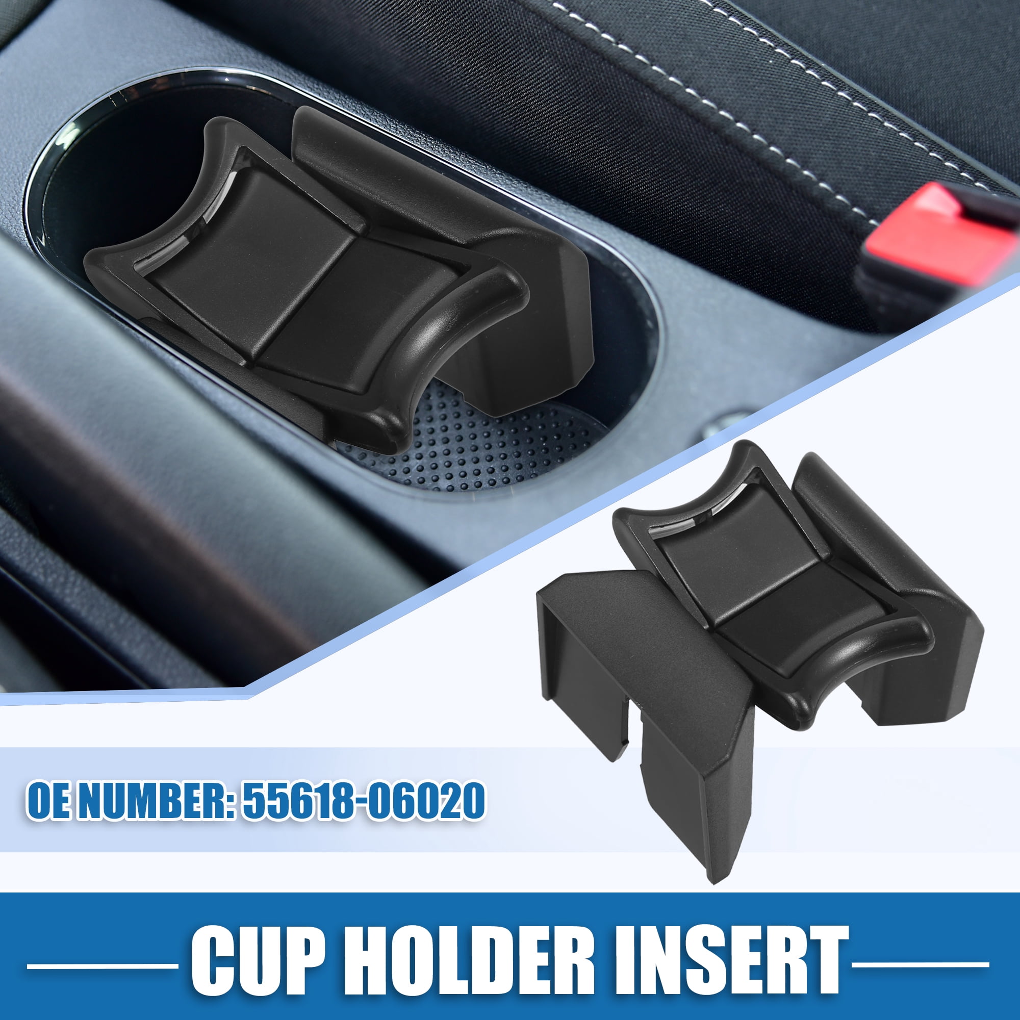 Unique Bargains Durable Cup Holder Insert for Toyota Camry Models from 2007 to 2011