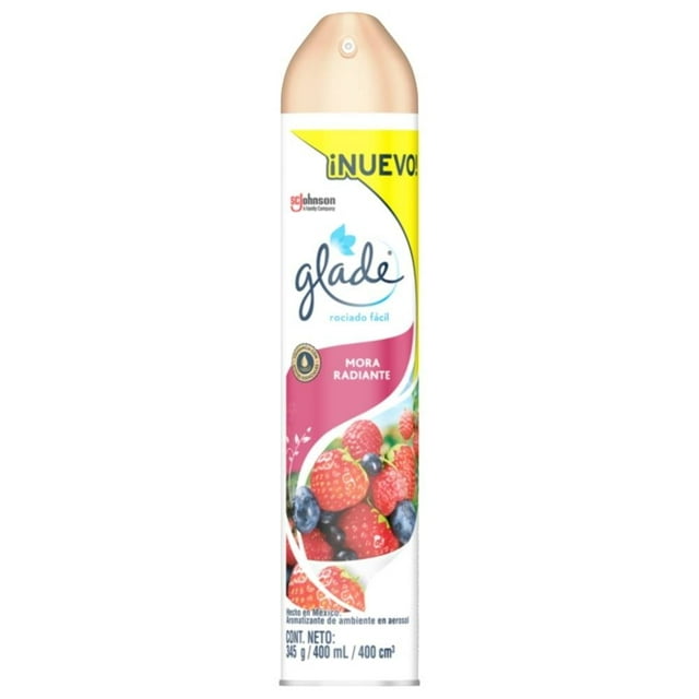 Aromatizante en aerosol Glade Mora Radiante 400 ml