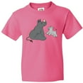 thumbnail image 3 of Inktastic Cute Rhinos Youth T-Shirt, 3 of 5