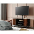 thumbnail image 2 of Swivel Floor TV Stand/Base Height Adjustable 3-in-1 with Tempered Glass & Cable Management Base Entertainment Stand for 32 to 70 inch Plasma LCD LED Flat TVs Vesa 600 x 400 mm, 2 of 6