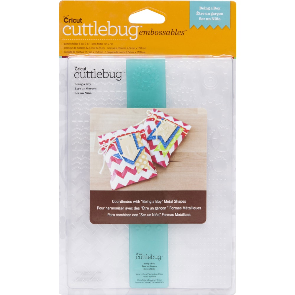 Provo Craft Cuttlebug Embossing Folder/Border Set, 5" x 7"