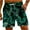 Multicolor#06, variant on ZCFZJW Men's Hawaiian Beach Shorts Big and Tall Regular Fit Tropical Printed Elastic Waist Drawstring Lightweight Summer Casual Shorts with Pocket Multicolor#12 S