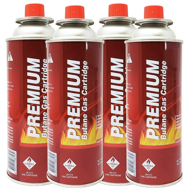 Butane Fuel Canisters for Portable Camping Stoves,Gas Burners, UL
