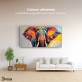 thumbnail image 3 of Cuadro Decorativo Canvas Canvas Revolution Elefante Marfil 140x70, 3 of 4