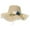 Beige, variant on Straw Hats Women with Roses Embellishments Big Eaves Hat Beach Hats Women