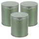 thumbnail image 1 of 3pcs Tinplate Tea Leaves Sealing Jars Tinplate Loose Tea Can Portable Small Tea Tin Canisters, 1 of 4