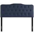 thumbnail image 6 of Modway Annabel Queen Upholstered Polyester Fabric Headboard in Navy, 6 of 9