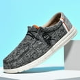 thumbnail image 5 of Big Size Men's Casual Low Top Canvas Shoes Male Loafers Sneakers Slip On Breathable Flats Boat Shoes Driving Shoes Moccasins Casual Walking Shoes, 5 of 17