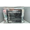 thumbnail image 4 of Studio Style Twin XL 8-Piece Comforter Set – Reversible Floral Bedding with Sheets & Pillowcases, Machine Washable, Soft Microfiber – Pink, Aqua & Gray, 4 of 6