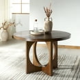 thumbnail image 2 of Safavieh  Couture Feliciabella Round Top Dining Table - 47Wx47Dx30H Medium Oak, 2 of 5