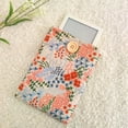 thumbnail image 3 of Funda Kindle con bordado floral - Compatible con Paperwhite/Basic (6'') Paperwhite (6.8'') Signature (6.8'') - Funda acolchada de lino y algodón para lector electrónico - Accesorio para tableta de 7.8, 3 of 5