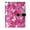 Pink Tie-dye with Butterflies, variant on Leather Notebook with Pen Holder Writing Notepad Includes 100 Pages Lined Journal Honey Jars and Bees Pattern