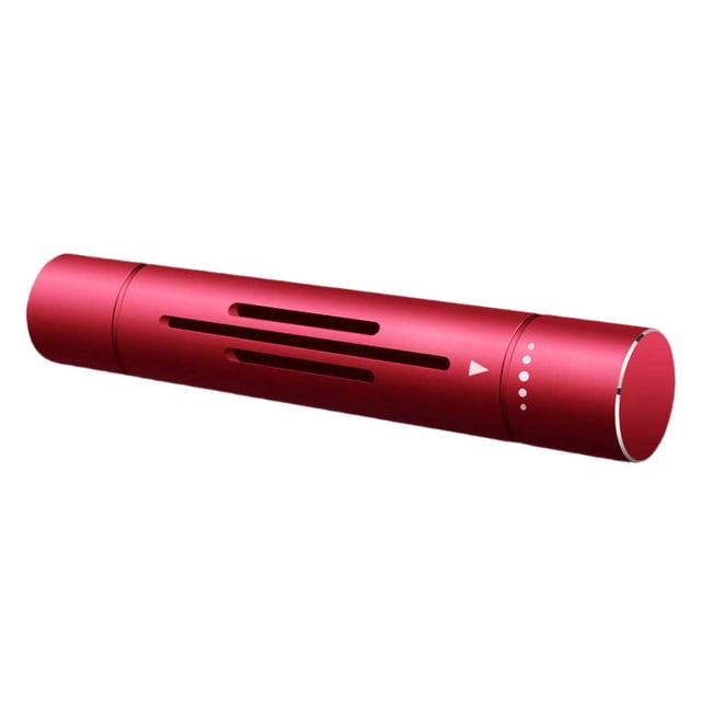Ruiboury Air Freshener Bar RC Outlet Rotary Adjustable Automotive Interior Aroma Diffuser Stick Decorative Automobile Fragrance Red 2Set