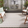 thumbnail image 2 of SAFAVIEH Cabana Ethan Geometric Indoor/Outdoor Area Rug, Natural/Ivory, 8' x 10', 2 of 14