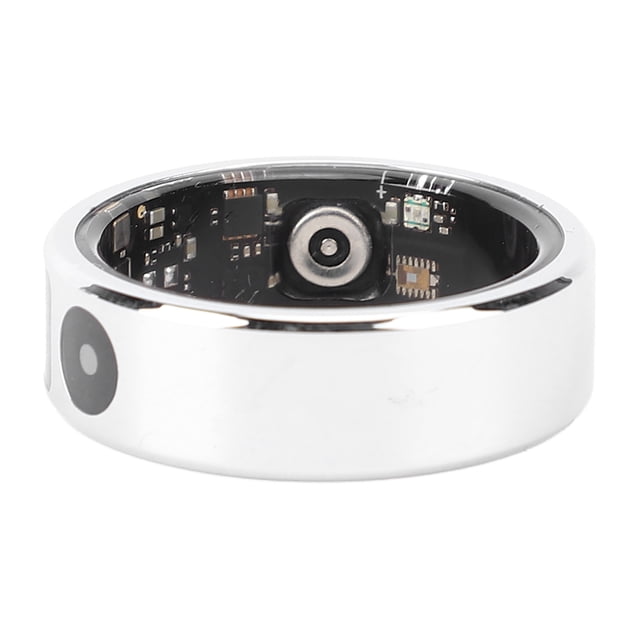Smart Fitness Ring, Versatile IP68 Smart Ring Color Screen APP Connection Touch Control for Running Size 8,Size 9,Size 10,Size 11,Size 12