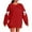 Red, variant on Scyoekwg Women Oversized Sweatshirts Crewneck Plus Size Sweatshirts Fashion Drop Shoulder Long Sleeve Comfy Pullover Outfits (Red,M)