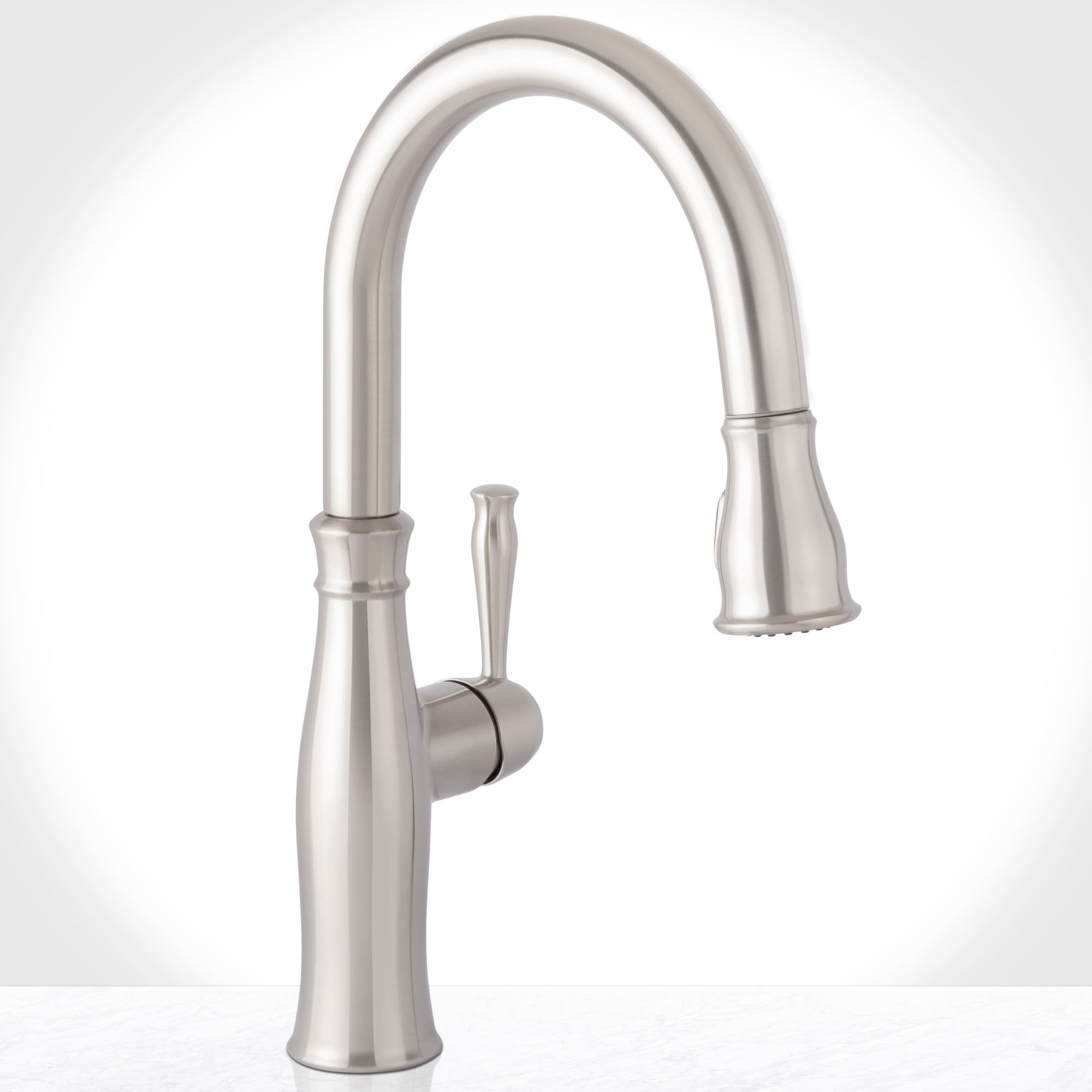 Miseno Mk381 Santi PullDown Kitchen Faucet PVD Stainless Steel