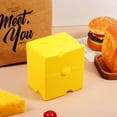 thumbnail image 4 of WORGEOUS Recipiente de almacenamiento de queso en rodajas Caja de almacenamiento de queso de plástico Caja de queso de refrigerador, 4 of 8