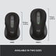 thumbnail image 3 of Logitech Signature M650 L Ratón inalámbrico de tamaño completo - para manos de gran tamaño, batería de 2 años, clics silenciosos, botones laterales personalizables, Bluetooth, compatibilidad con múlti, 3 of 5