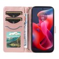 thumbnail image 3 of Motorola MOTO G34 Phone Case , Wallet Flip Cover Adjustable Crossbody Lanyard Magnetic Card Slots, 3 of 5