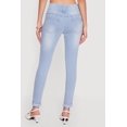 thumbnail image 4 of Women's Two Button Rolled Cuff Skinny Jeans, 4 of 4