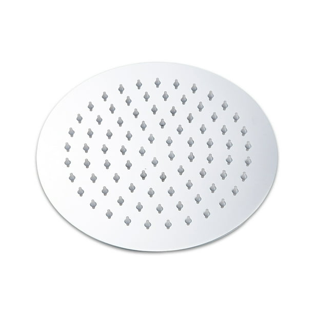 Billuyoard Cabezal de ducha de acero inoxidable a prueba de fugas, ultrafino, de alta presión, cabezal de ducha de techo de baño, rociador de Juegos de accesorios de baño
