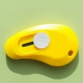 Egg Shaped Utility Knife Retractable Portable Mini Knife For Wrapping