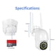 thumbnail image 4 of PTZ 1080P WIFI Camera Outdoor 4X Speed Dome WiFi Wireless CCTV Camera US, 4 of 5